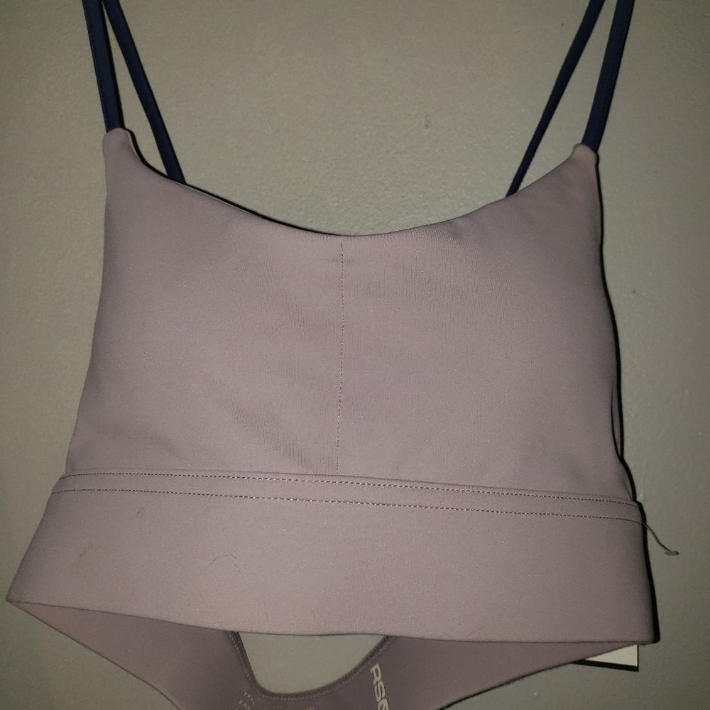 Taupe sports bra size Small